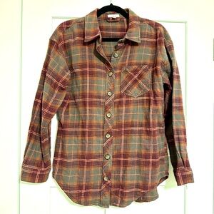 Maurices Plaid Shirt • XS